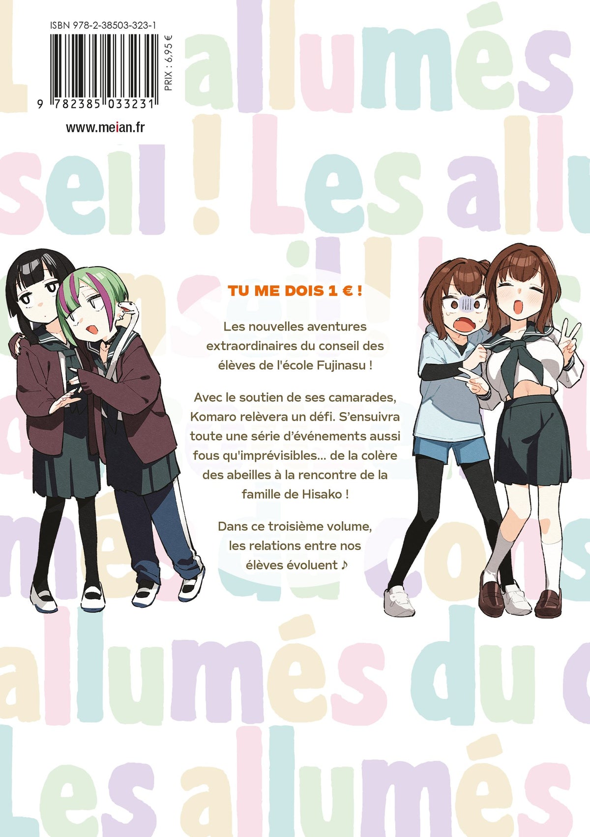 Les allumés du conseil ! - Tome 03 - Livre (Manga)