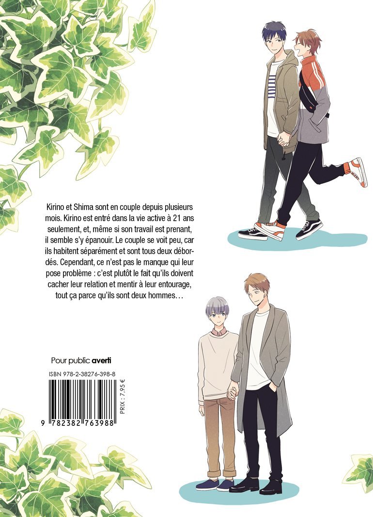 Aujourd'hui, demain, avec toi - Livre (Manga) - Yaoi - Hana Book