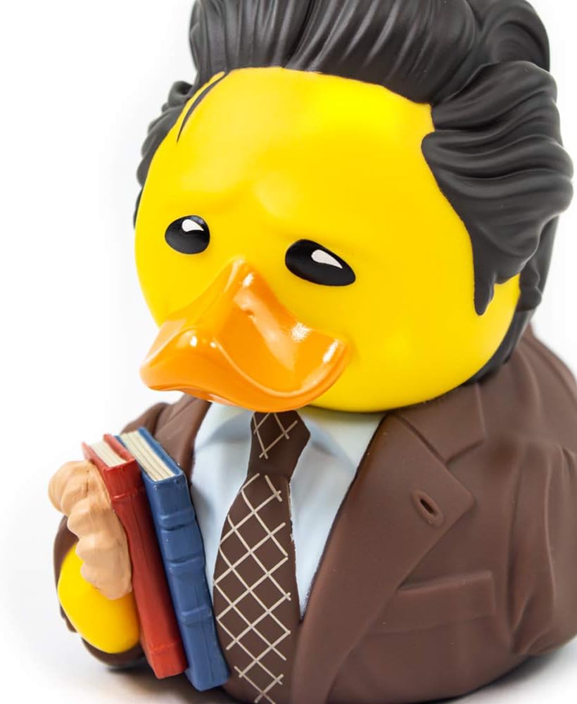 Numskull - Best of TUBBZ Boîte Canard de bain - Friends - Ross Geller - 9cm - flash vidéo