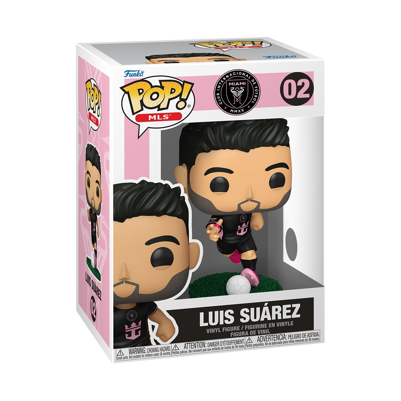 Funko Pop! Major League Soccer: Inter Miami - Luis Suarez (Away)
