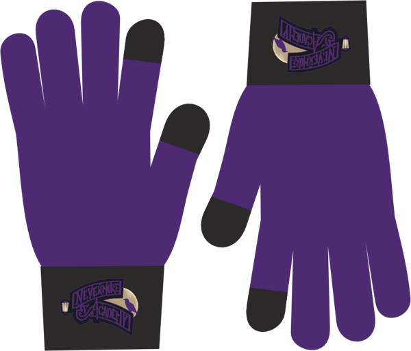 Netflix - Mercredi - Gants - Académie Nevermore - flash vidéo