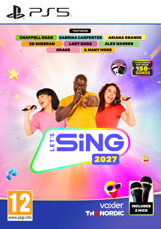 Let's Sing 2027 - International Version + 2 Microphones