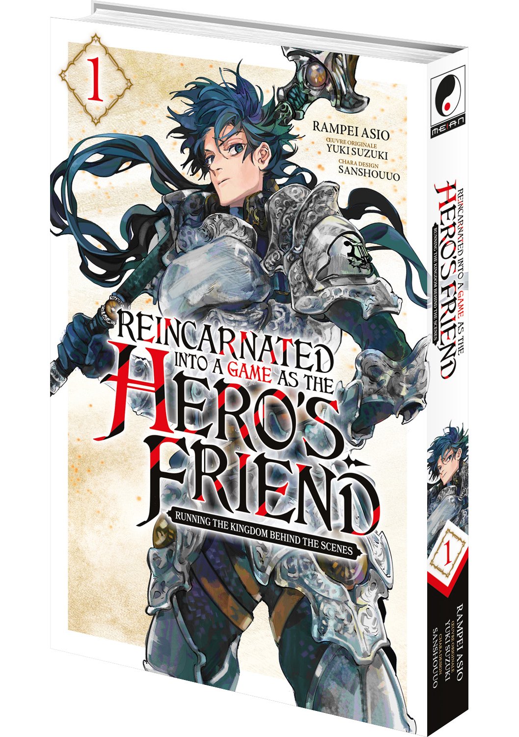 Reincarnated Into a Game as the Hero's Friend - Tome 01 - Livre (Manga)