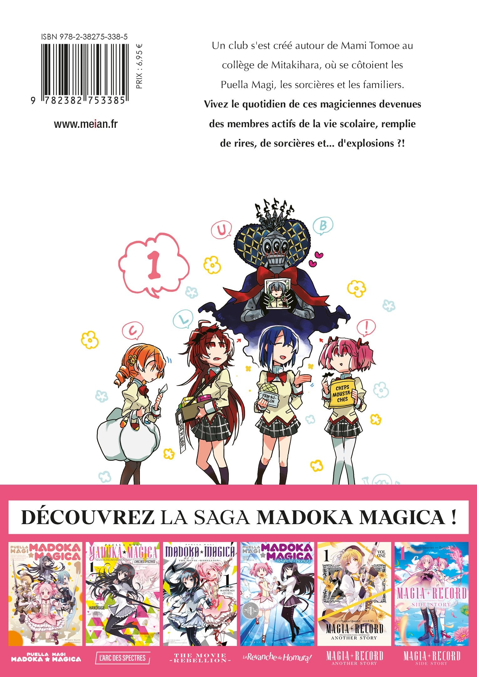 Puella Magi Madoka Magica : Club - Tome 01 - Livre (Manga)