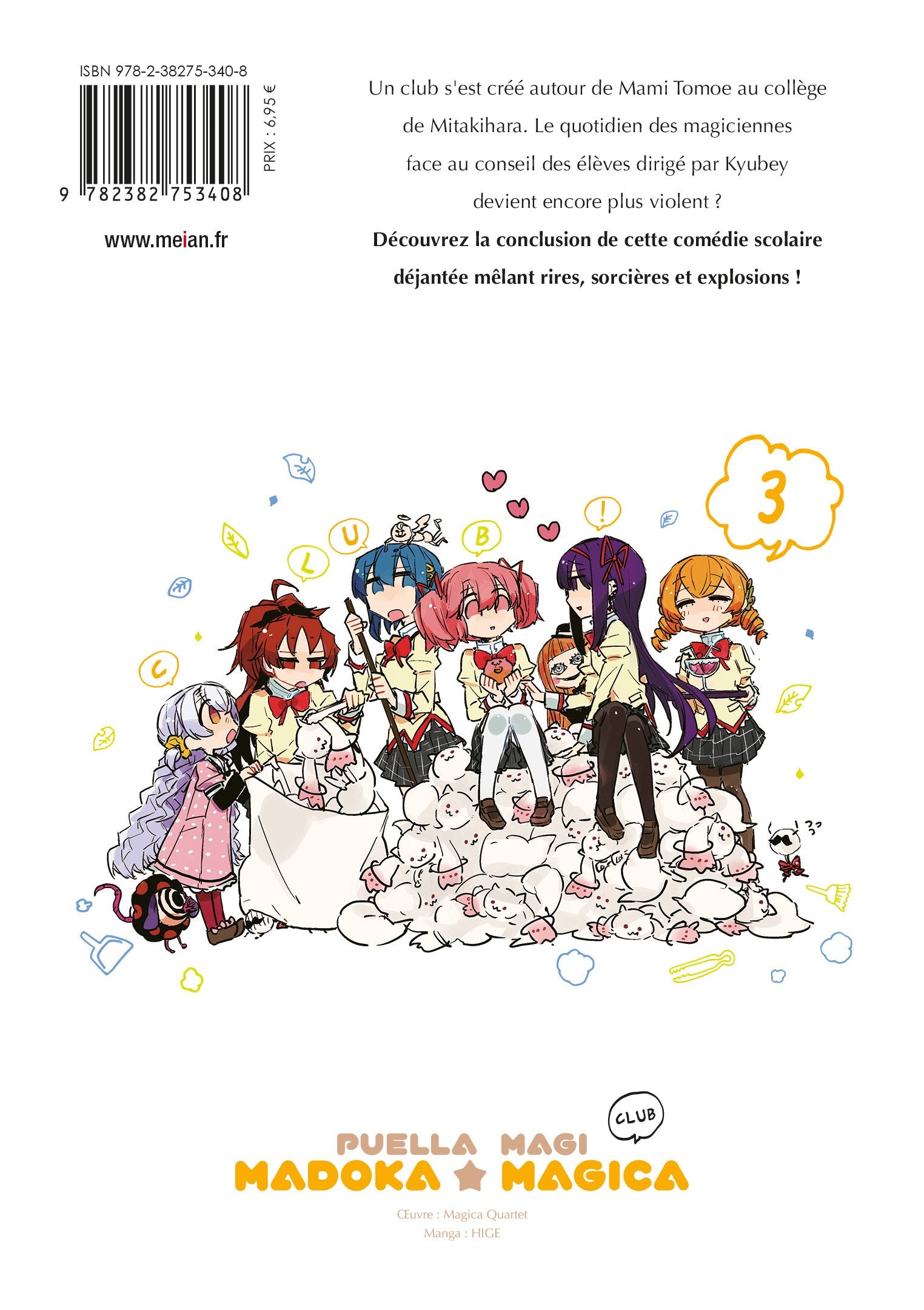 Puella Magi Madoka Magica : Club - Tome 03 - Livre (Manga)