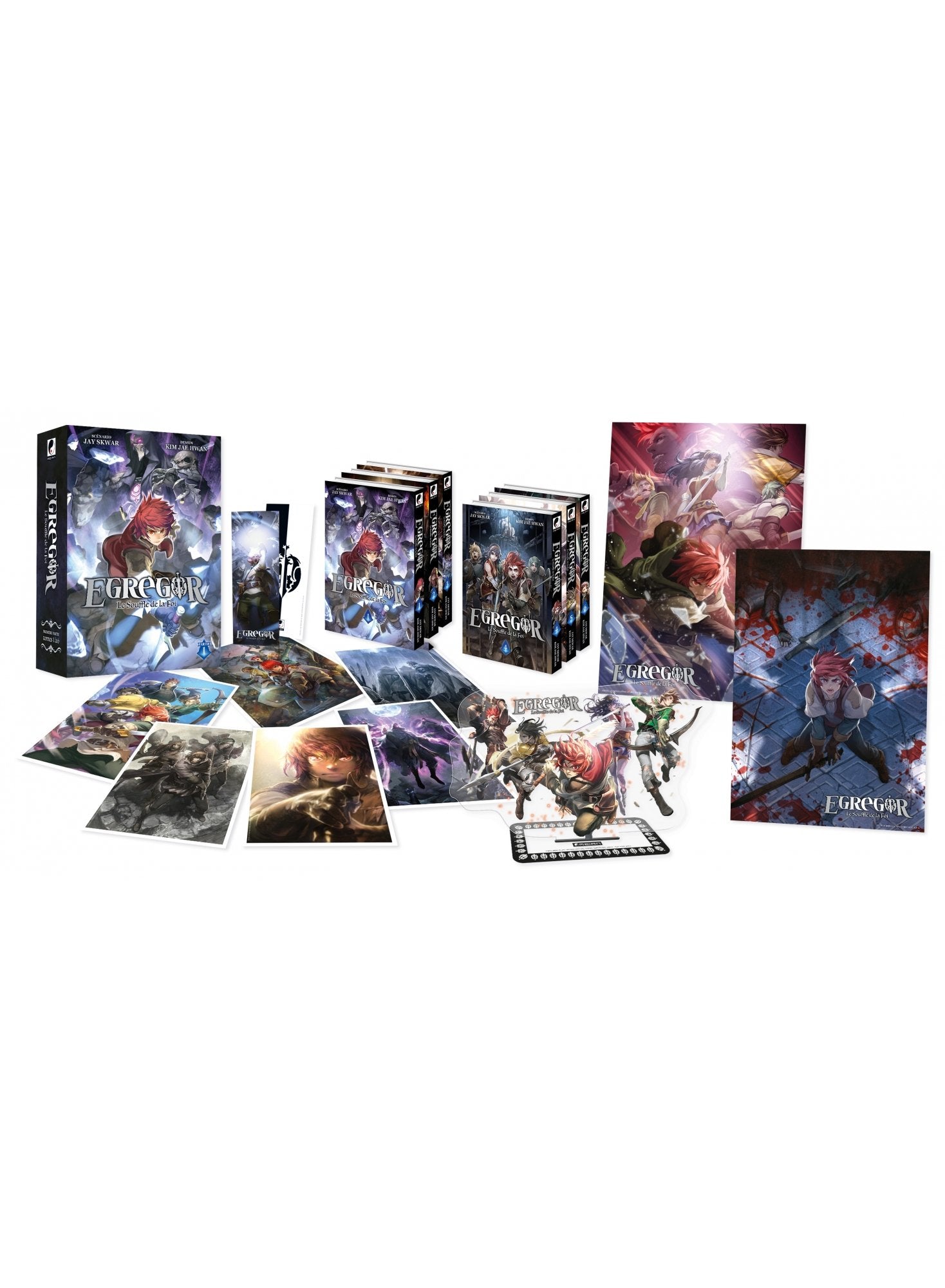 Egregor : Le Souffle de la Foi - Partie 1 (Tomes 01 à 06) - Coffret 6 Mangas Collector limité