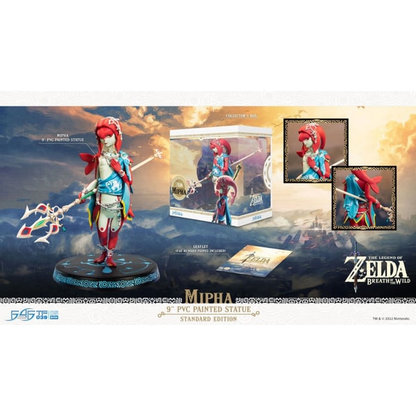First 4 Figures - The Legend of Zelda : Breath of the Wild - Mipha Statue Edition Standard 21cm