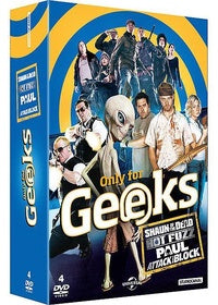 Only for Geeks - Coffret - Shaun of the Dead + Hot Fuzz + Paul + Attack the Block [DVD]
