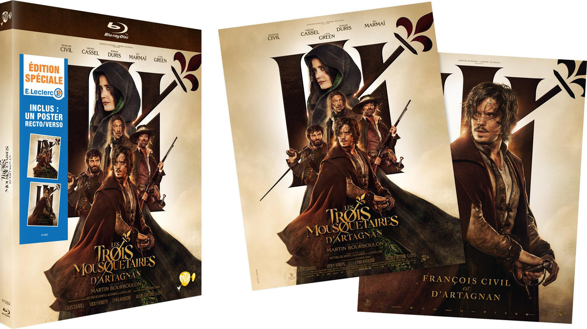 Les Trois Mousquetaires - D'Artagnan [Blu-ray]