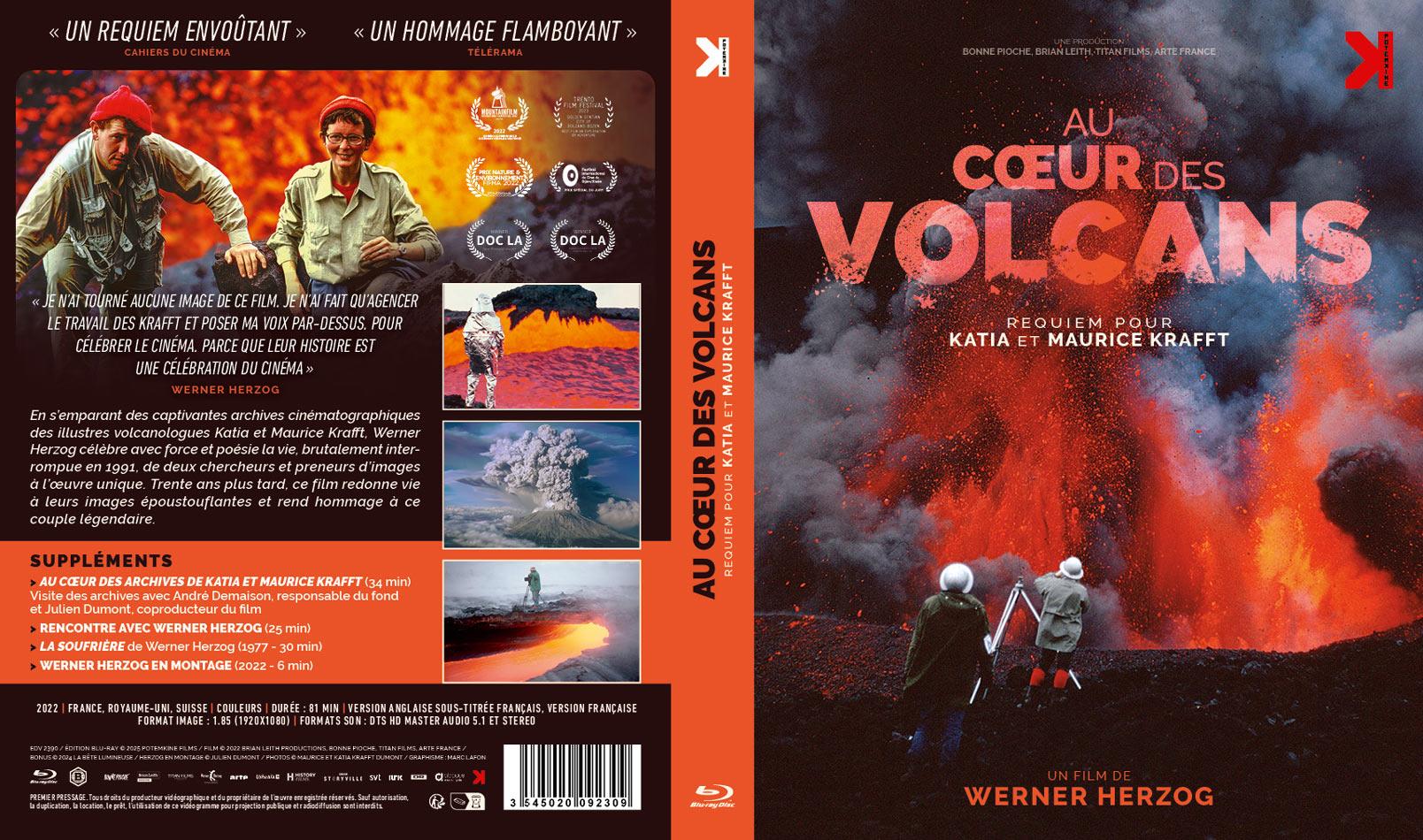 Au coeur des volcans : Requiem pour Katia et Maurice Krafft [Blu-ray]