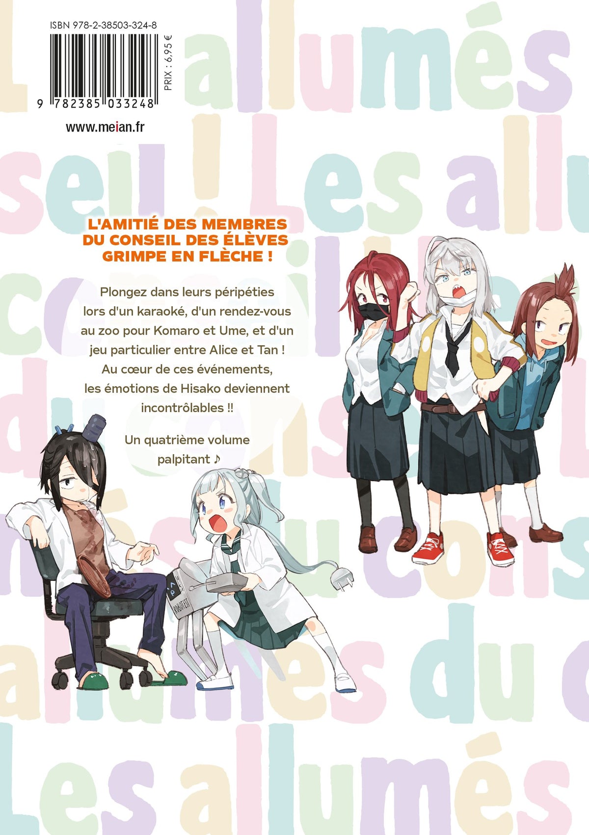 Les allumés du conseil ! - Tome 04 - Livre (Manga)