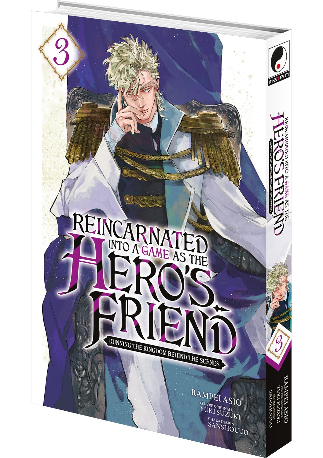 Reincarnated Into a Game as the Hero's Friend - Tome 03 - Livre (Manga)