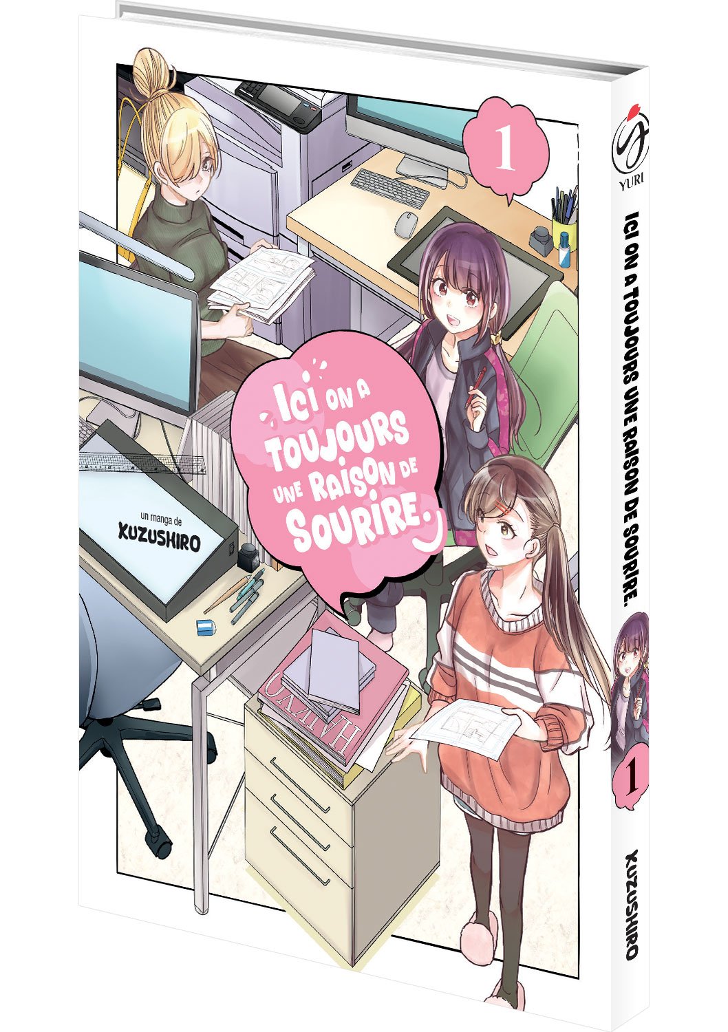 Ici, on a toujours une raison de sourire - Tome 01 - Livre (Manga)