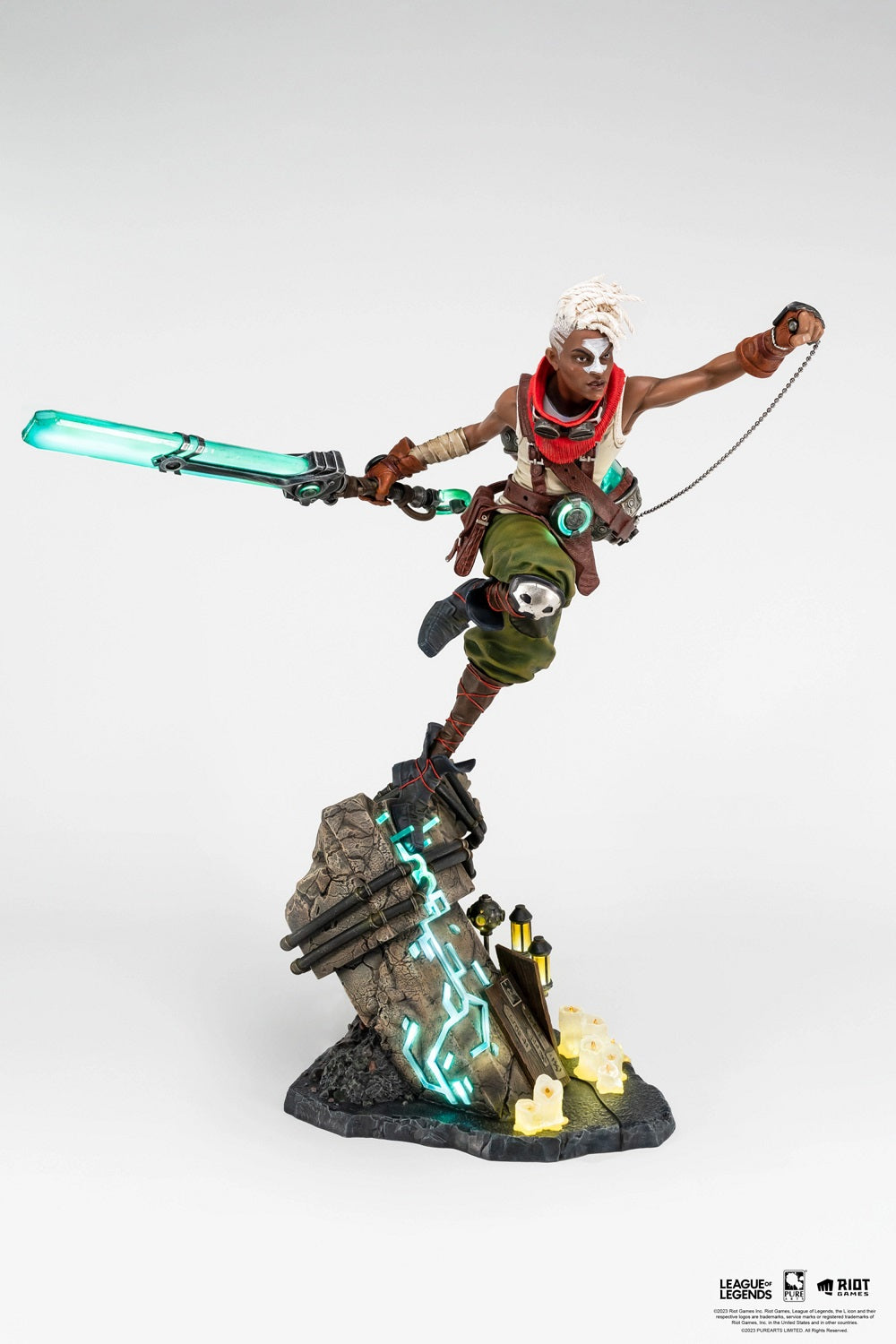 PureArts - 1:4 Scale Statues - League Of Legends - Ekko Statue 62cm - flash vidéo