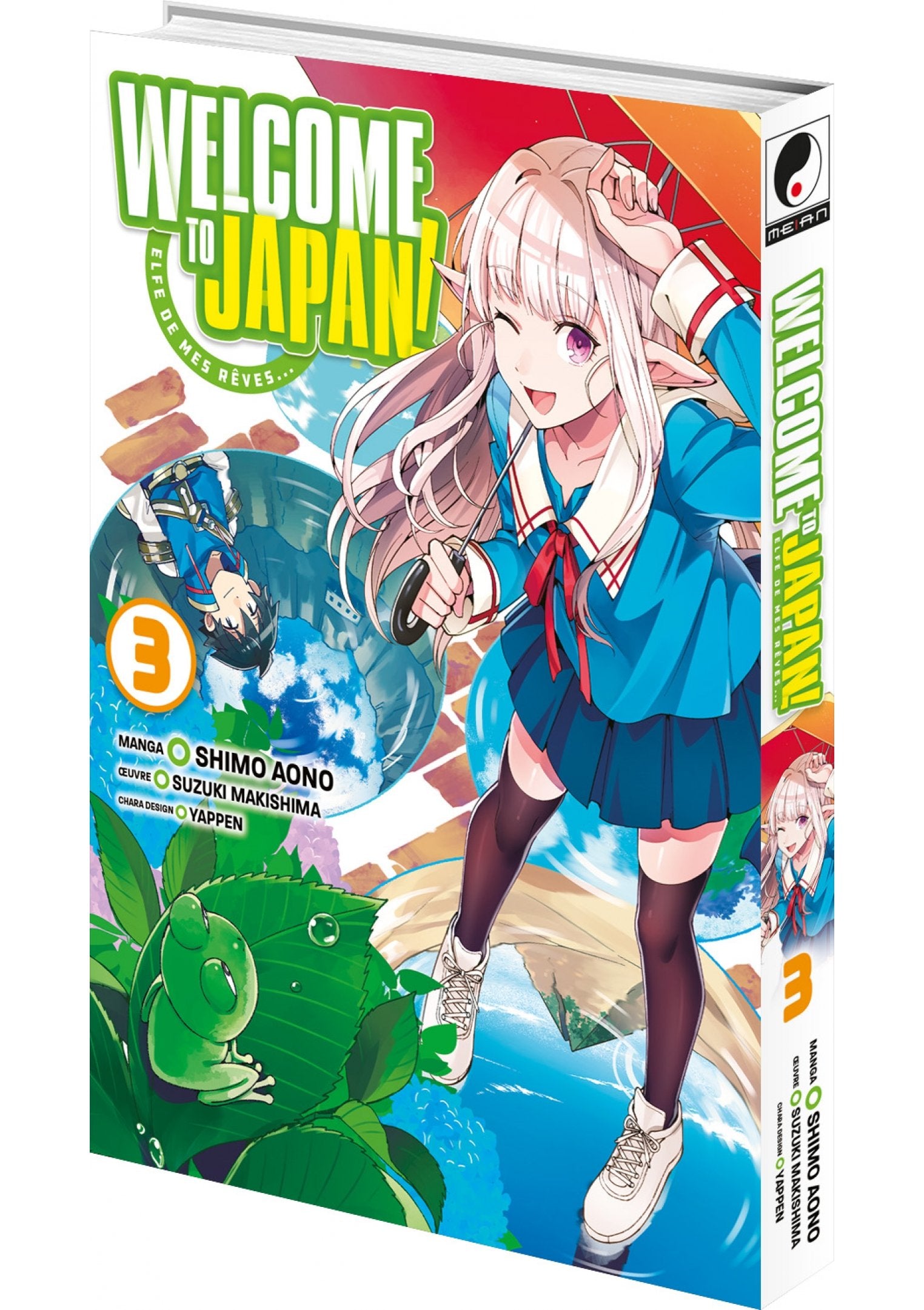 Welcome to Japan! Elfe de mes rêves... - Tome 03 - Livre (Manga)