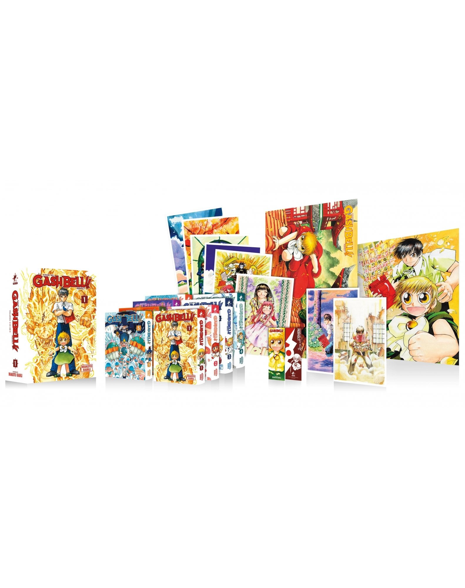Gash Bell!! - Perfect - Partie 1 - Coffret Collector (tomes 1 à 8)