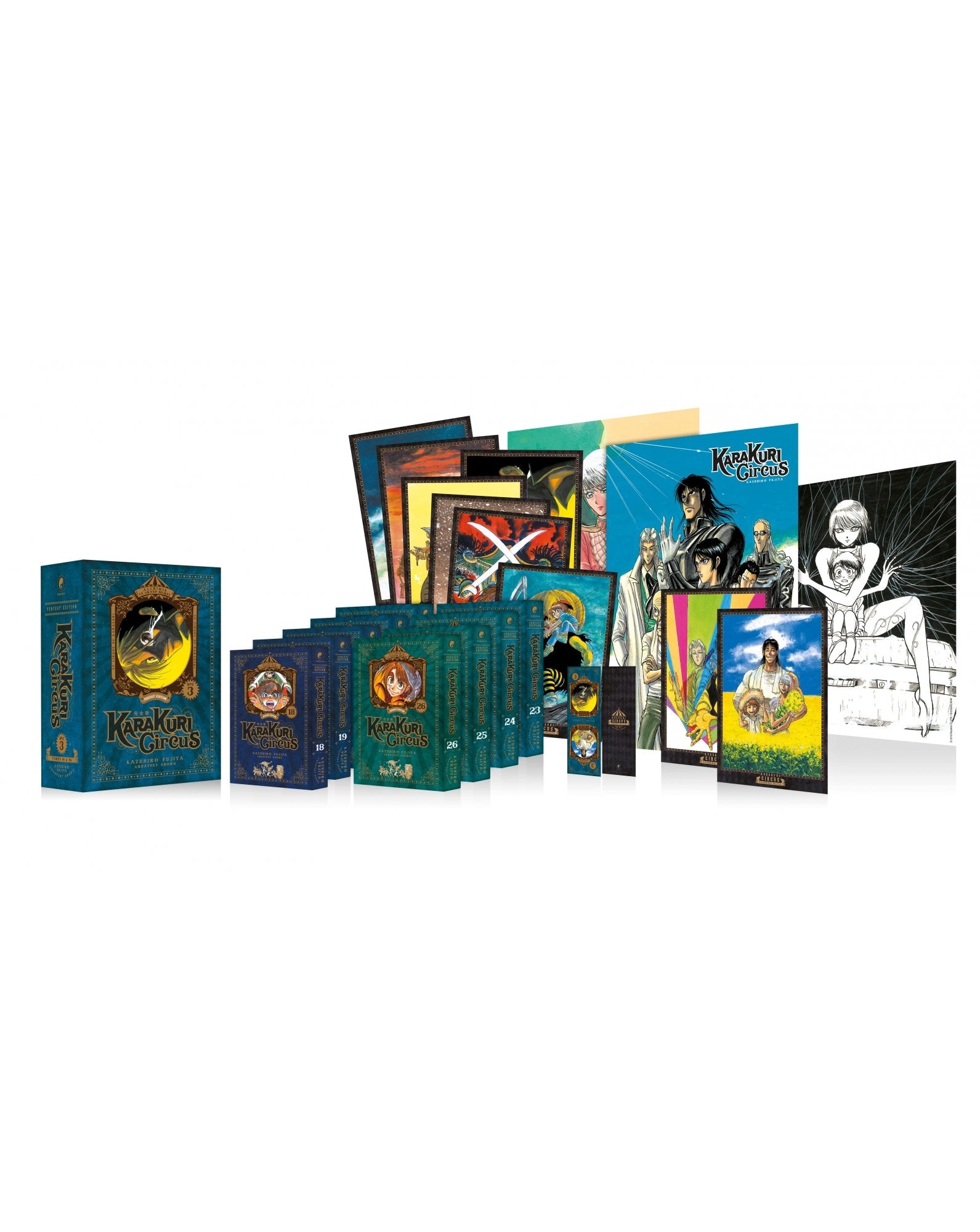 Karakuri Circus - Perfect Edition - Partie 3 - Coffret Collector (tomes 18 à 26)