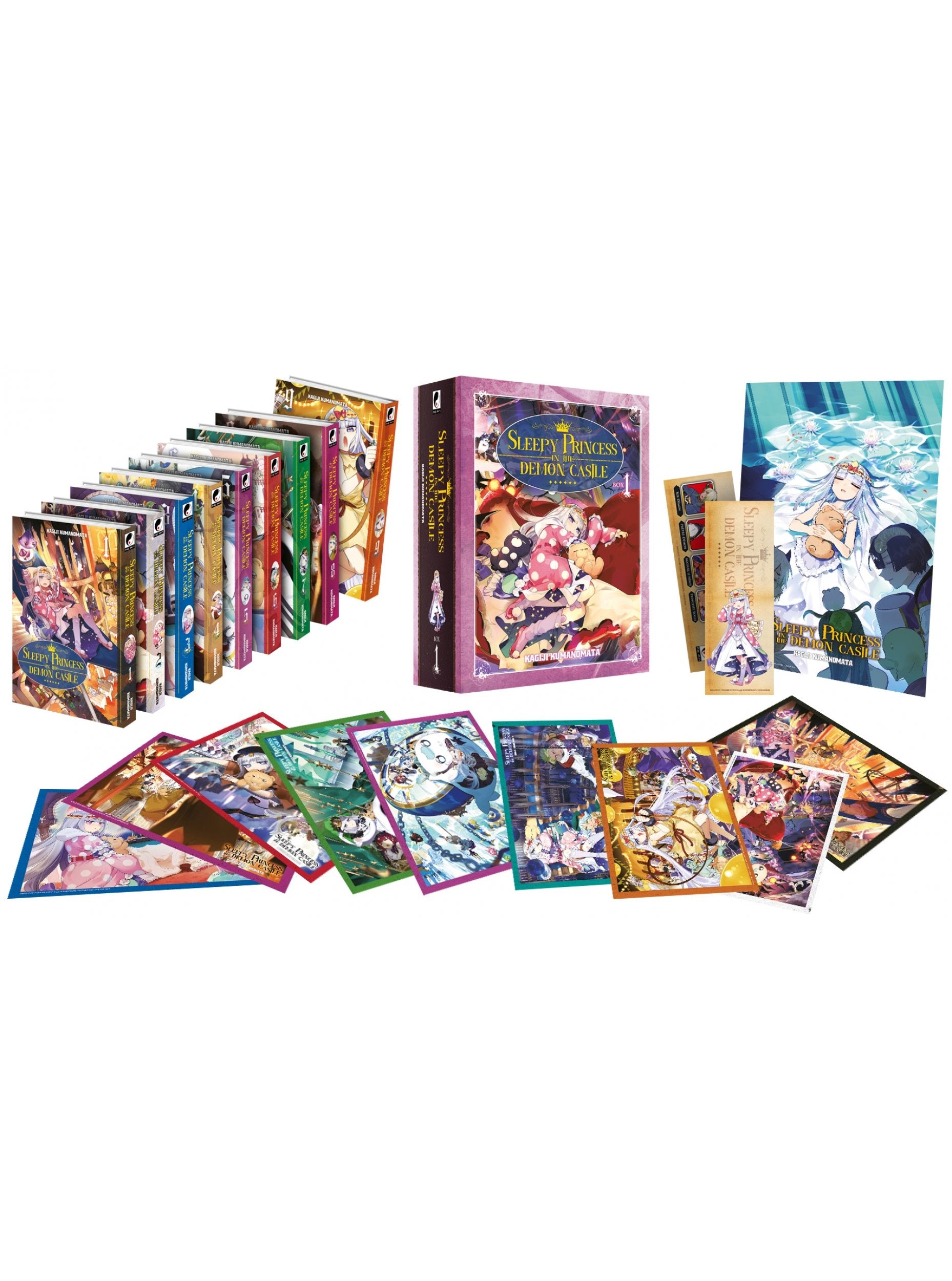 Sleepy Princess in the Demon Castle - Partie 1 - Coffret Collector (tomes 1 à 9)