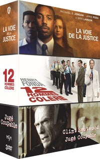 Coffret : 12 hommes en colère + La Voie de la justice + Jugé coupable [DVD]