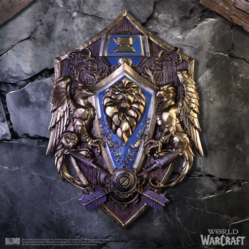 Nemesis Now - World of Warcraft - Plaque Murale Alliance 30cm - flash vidéo