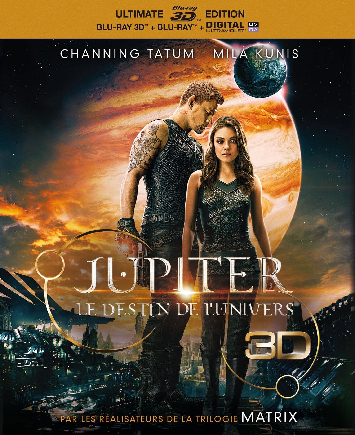 Jupiter : Le destin de l'Univers [Blu-ray 3D]