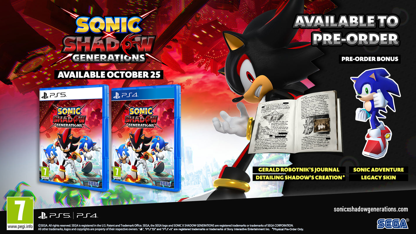 SONIC X SHADOW GENERATIONS