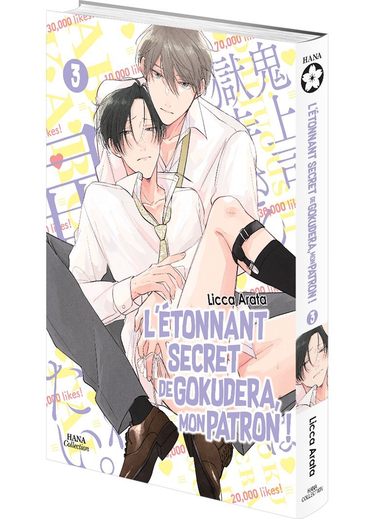 L'étonnant secret de Gokudera, mon patron - Tome 03 - Livre (Manga) - Yaoi - Hana Collection