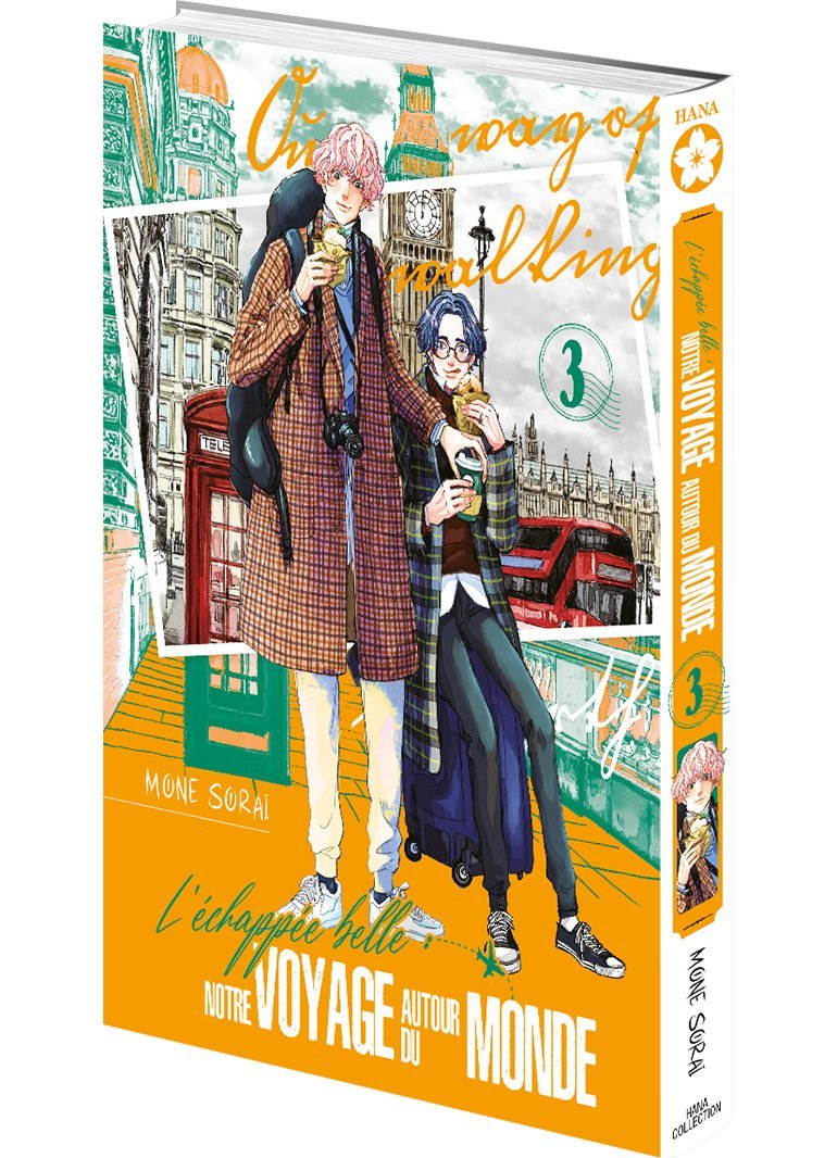 L'Échappée belle : notre voyage autour du monde - Tome 3 - Livre (Manga) - Yaoi - Hana Collection