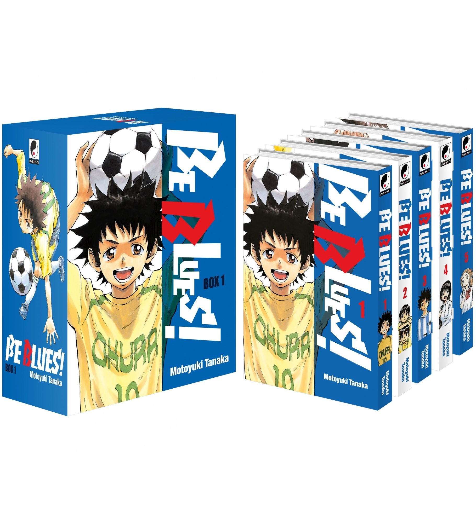 Be Blues! - Partie 1 (Tomes 1 à 5 ) - Coffret 5 mangas