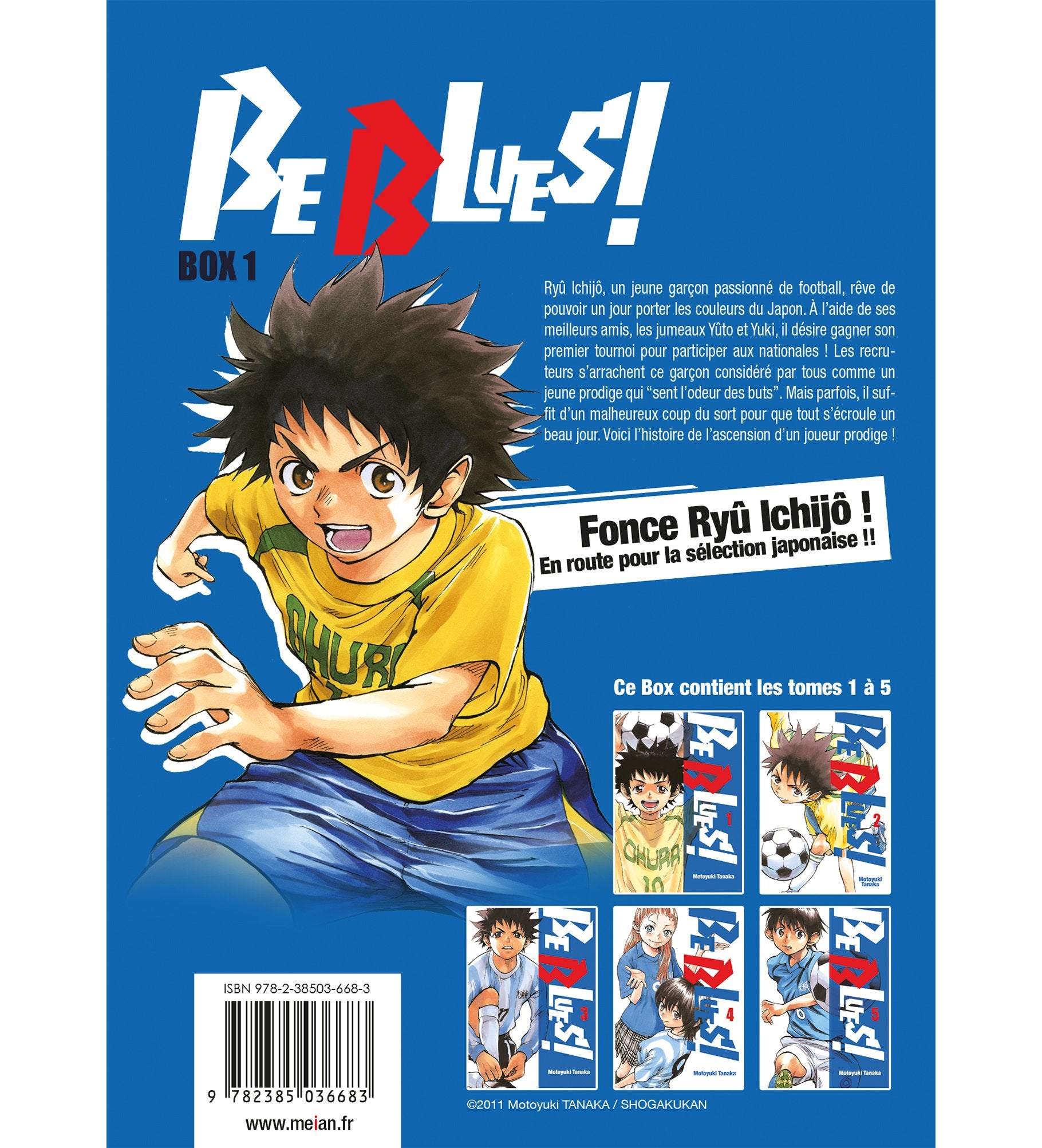 Be Blues! - Partie 1 (Tomes 1 à 5 ) - Coffret 5 mangas