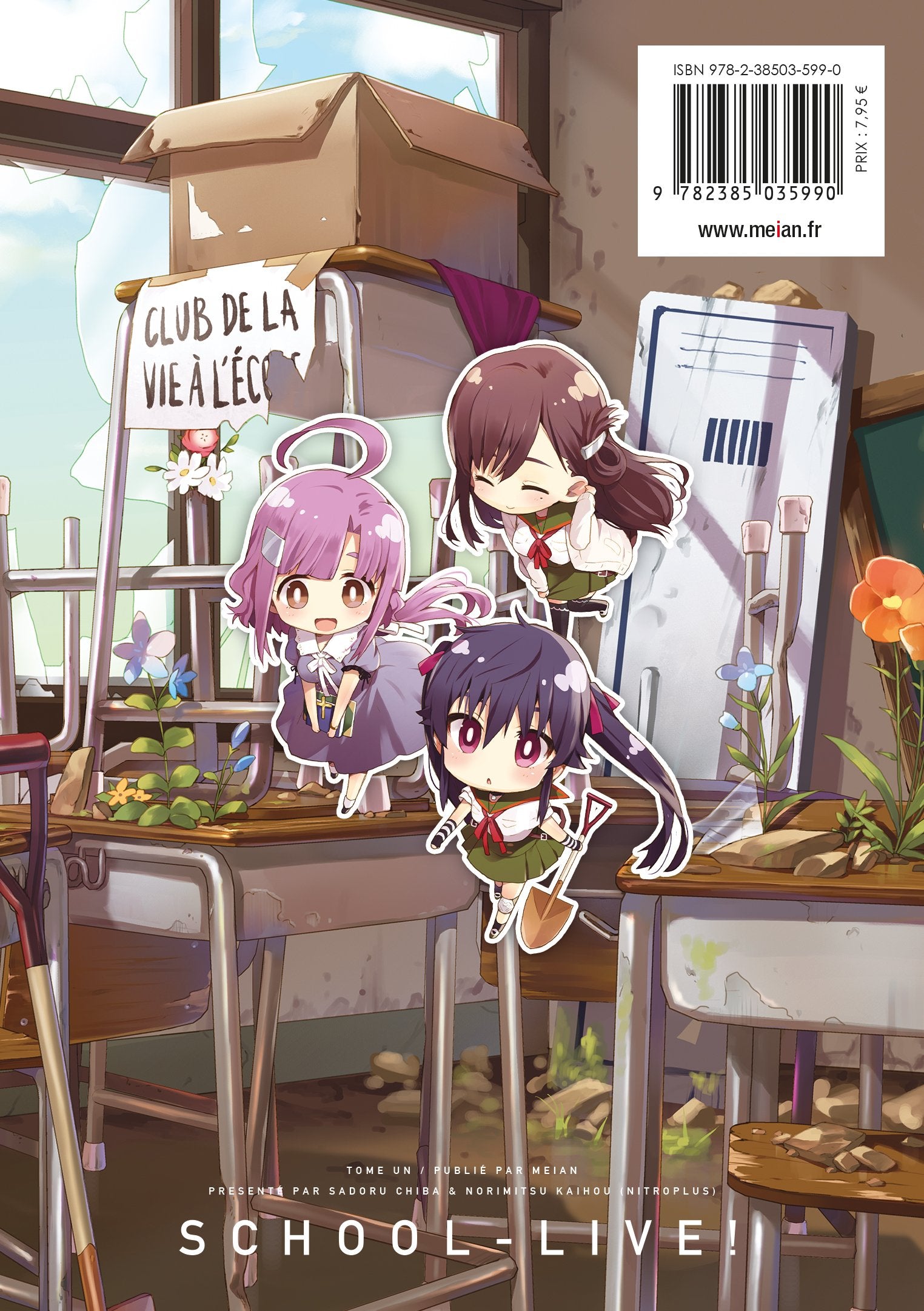 School-Live! - Tome 01 - Livre (Manga)