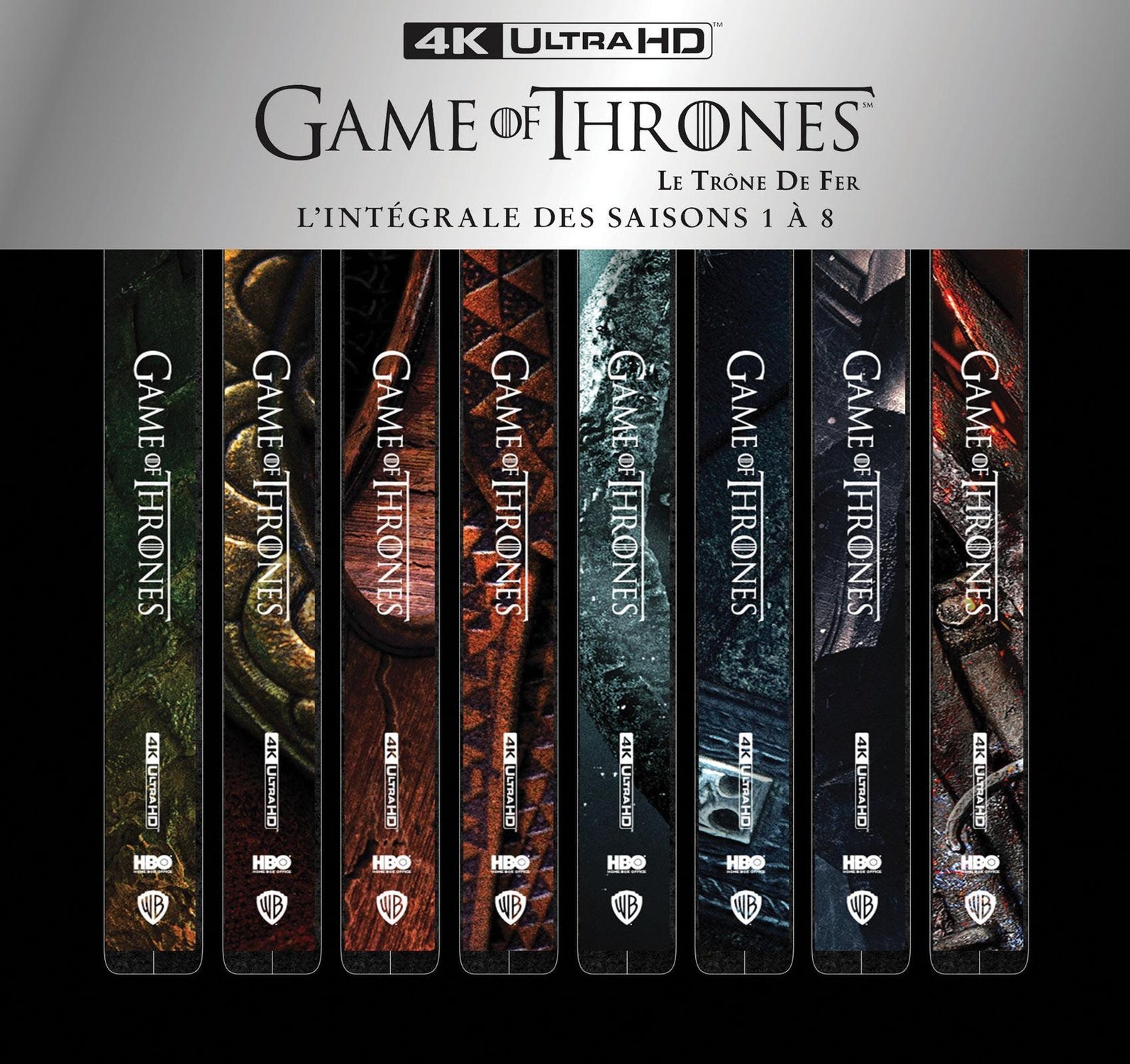 Game of Thrones (Le Trône de Fer) - L'intégrale des saisons 1 à 8 [4K Ultra HD]