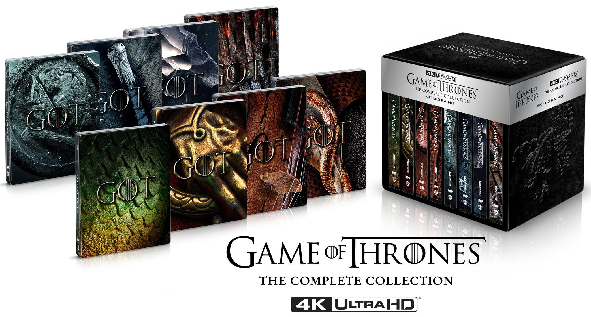 Game of Thrones (Le Trône de Fer) - L'intégrale des saisons 1 à 8 [4K Ultra HD]