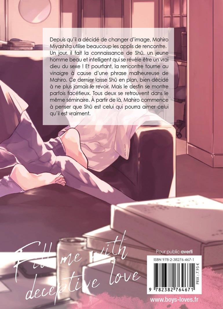 Fill me with deceptive love - Livre (Manga) - Yaoi - Hana Book