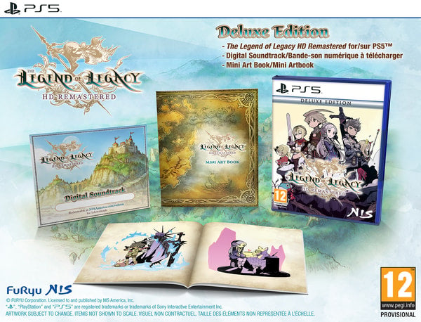The Legend of Legacy HD Remastered - Deluxe Edition