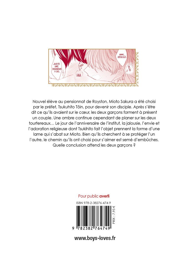 The Prefect's secret garden - Tome 03 - Livre (Manga) - Yaoi - Hana Book