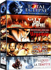 Catastrophe - Coffret 5 films n° 2 : Total Eclipse + City on Fire + Urgency + Ground Control + Perdues dans la tempête [DVD]