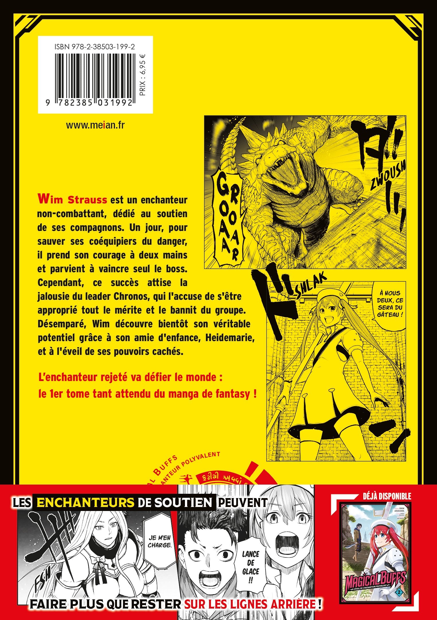 Magical Buffs : L'éveil de l'enchanteur polyvalent - Tome 01 - Livre (Manga)