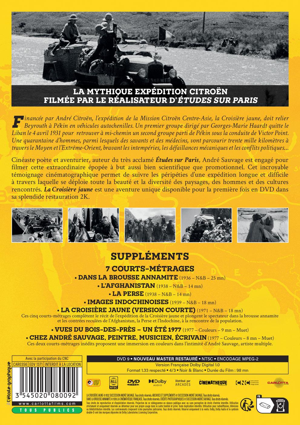 La Croisière jaune [DVD]