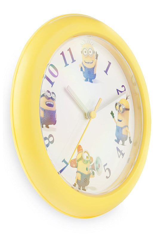 Minions 2 - Horloge murale avec sons 24cm