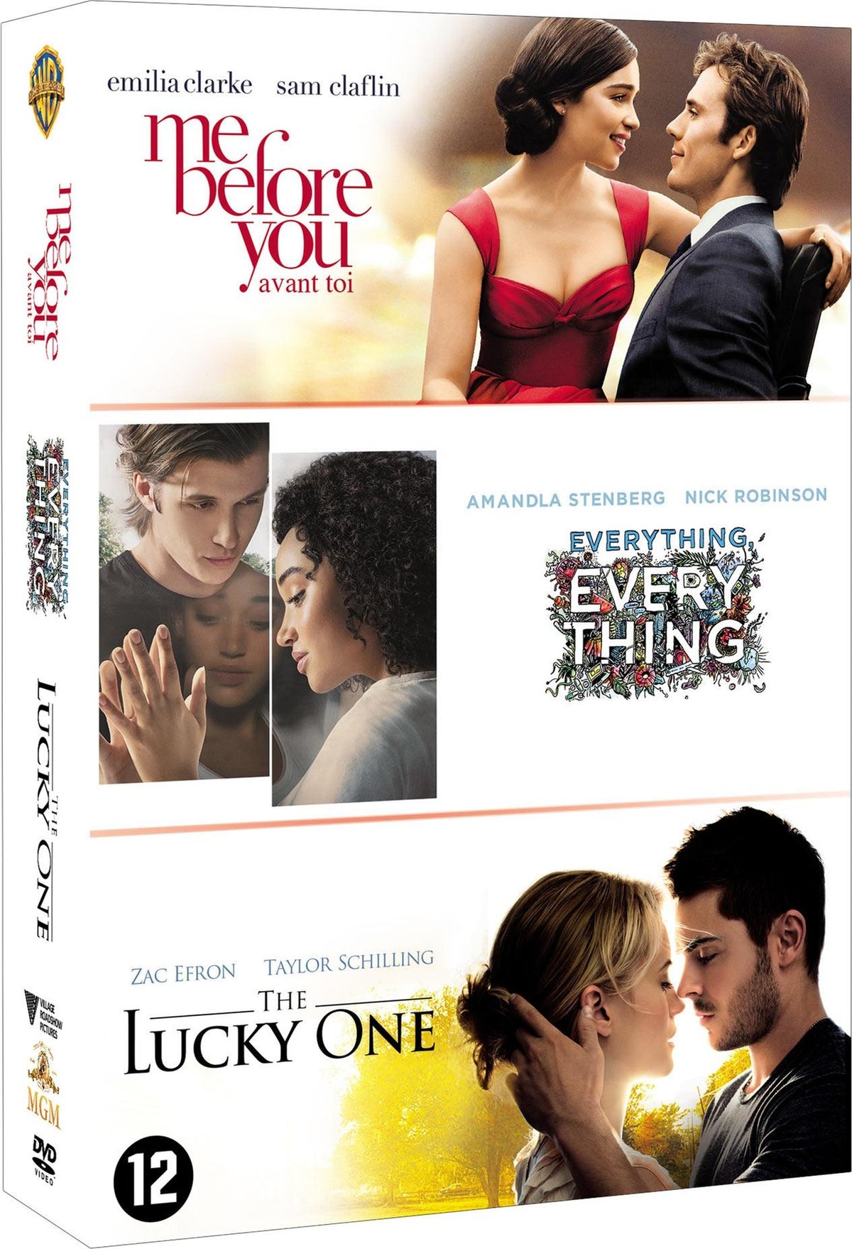 Coffret Romances : Everything Everything + Avant toi + The Lucky One [DVD]