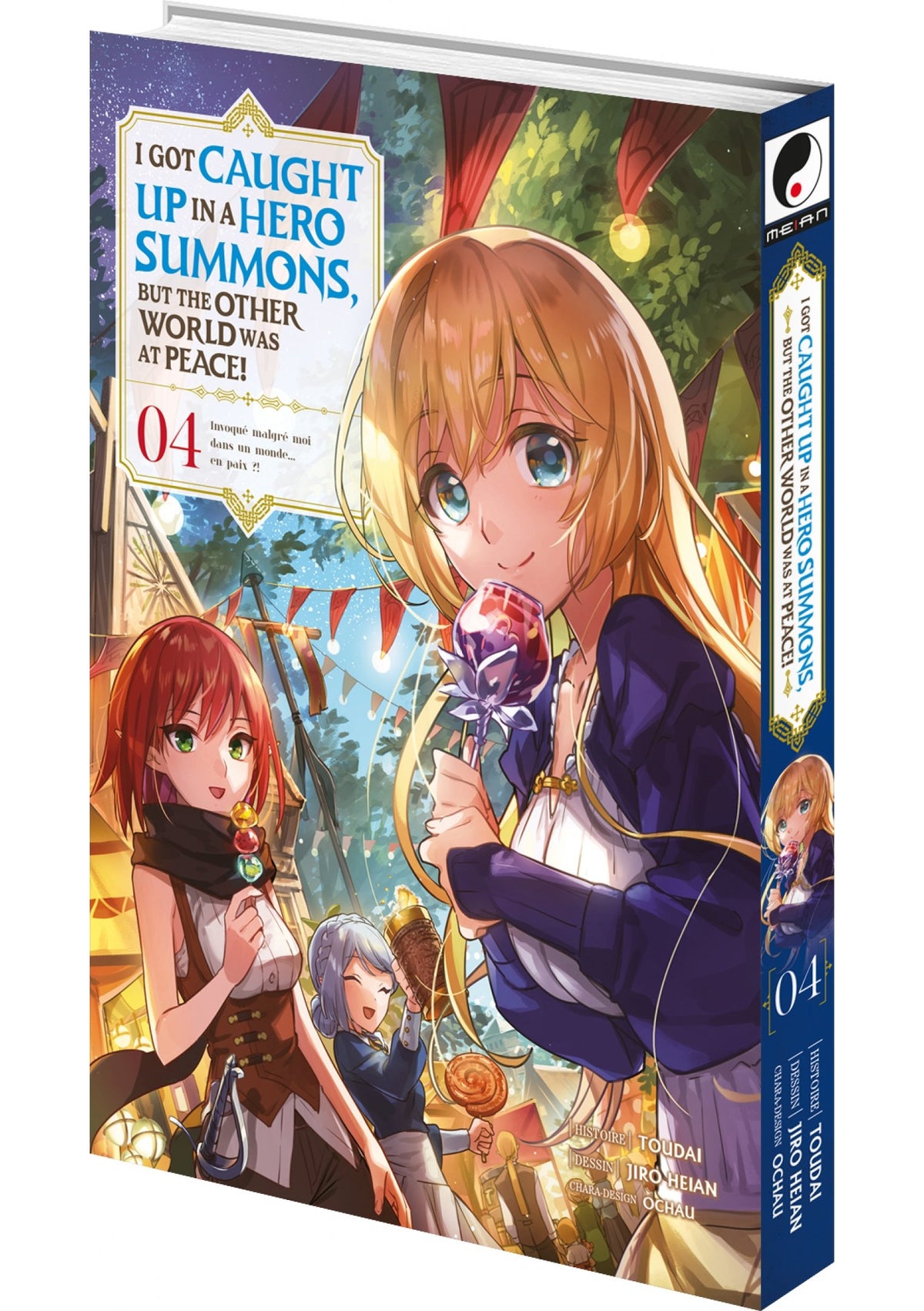 I Got Caught Up In a Hero Summons - Tome 04 - Livre (Manga)