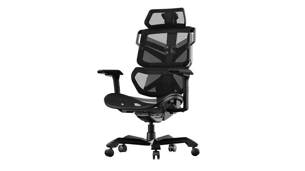 TGIF Gaming - Chaise de bureau ergonomique avec accoudoir 6D ACE Game Noire