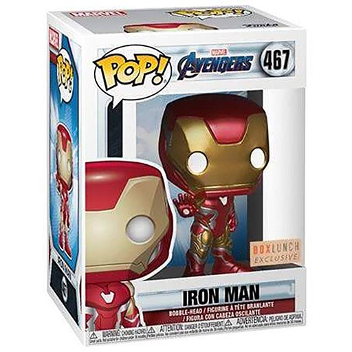 Funko Pop! Marvel: Avengers - Iron Man - US Exclusive ENG Merchandising - flash vidéo