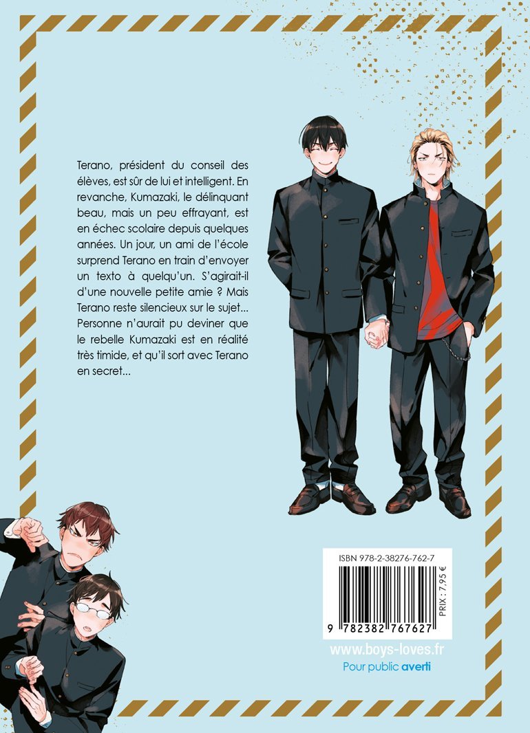 Terano et Kumazaki - Livre (Manga) - Yaoi - Hana Book