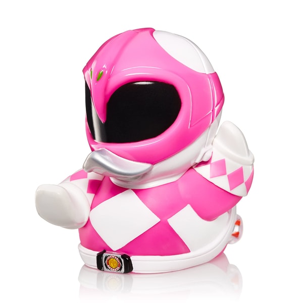 TUBBZ Canard de bain - Mighty Morphin Power Rangers - Ranger Rose (Édition Limitée) - flash vidéo