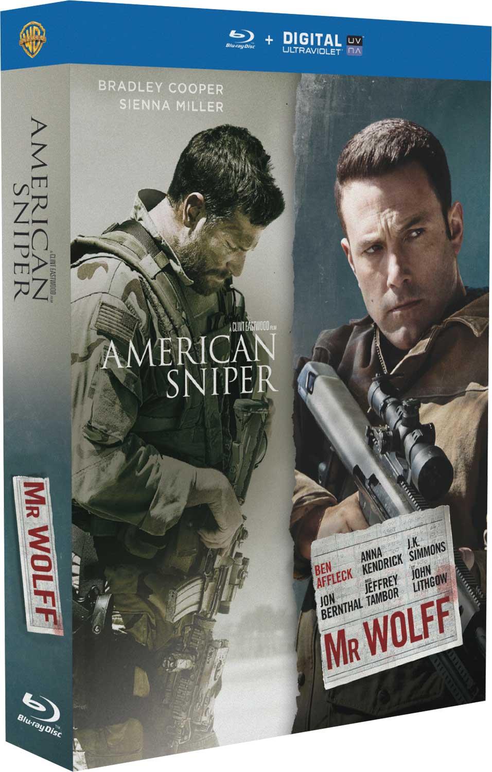 American Sniper + Mr. Wolff [Blu-ray]