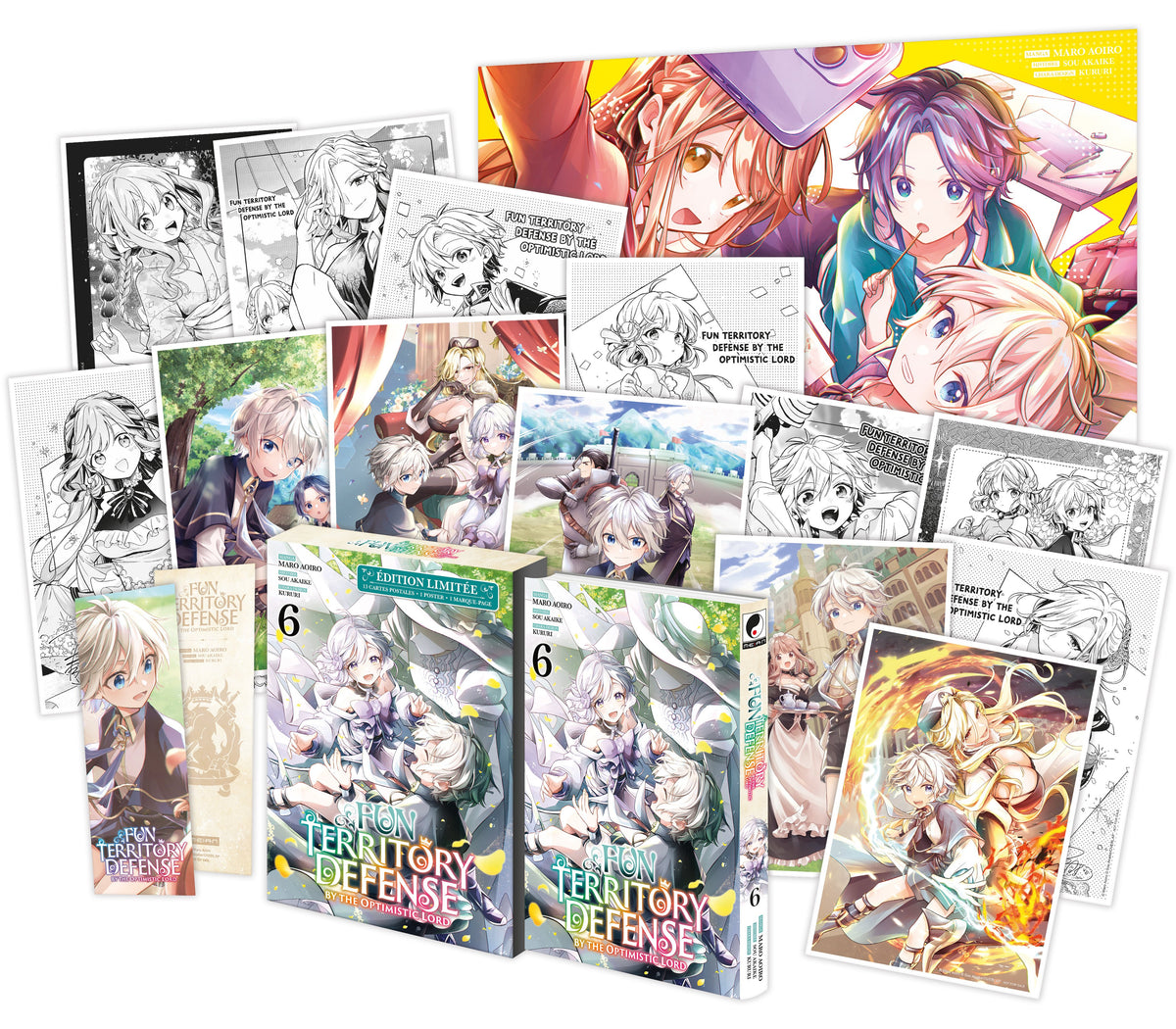 Fun Territory Defense by the Optimistic Lord - Tome 06 - Edition limitée - Livre (Manga)