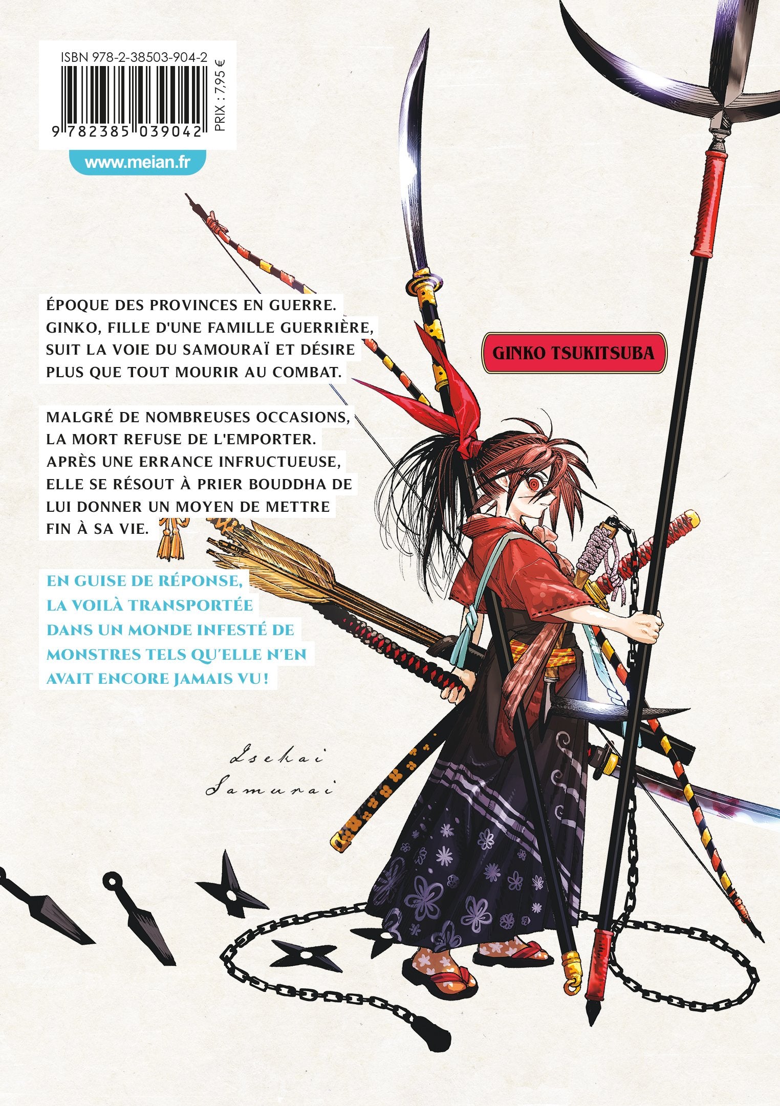 Isekai Samurai - Tome 01 - Livre (Manga)