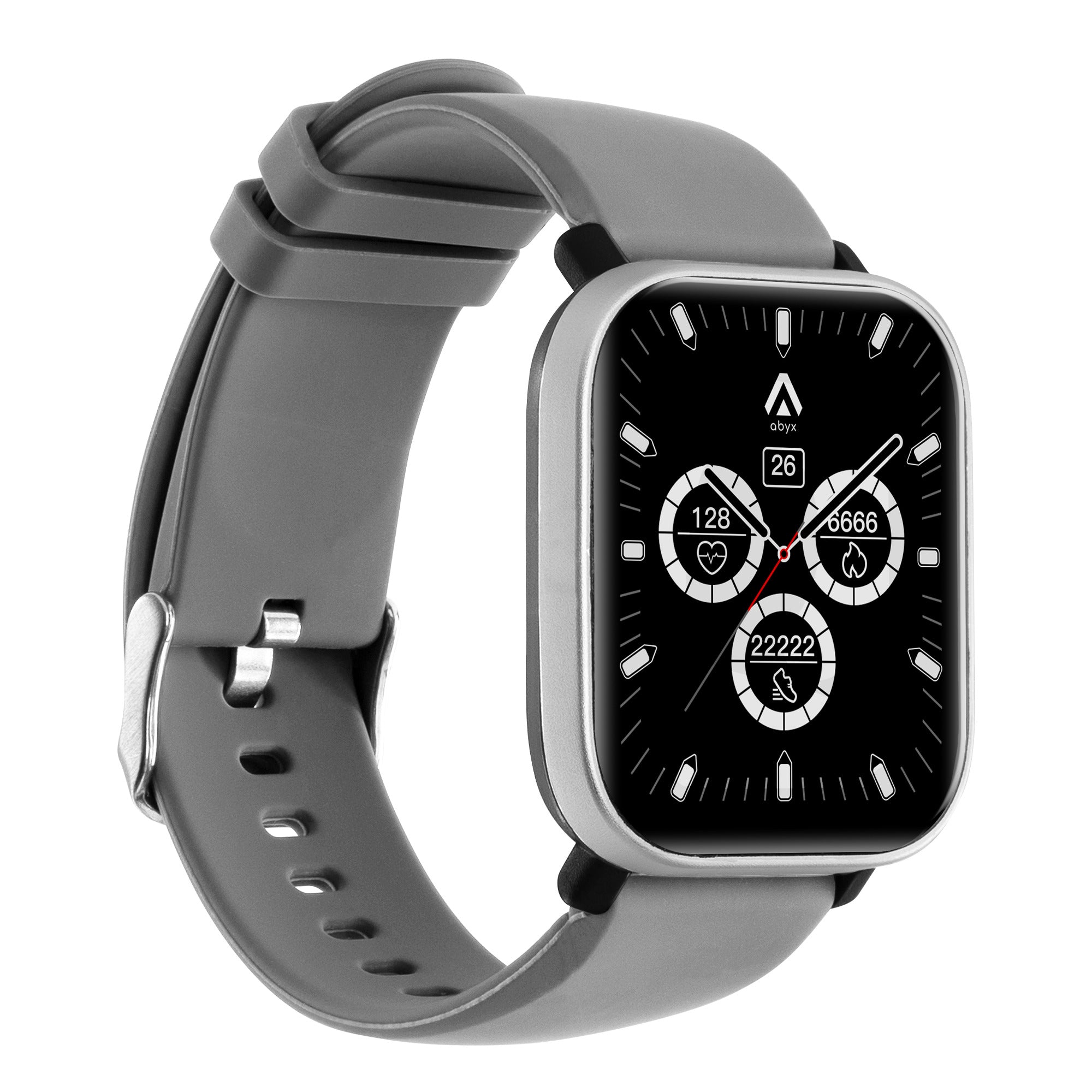 Abyx Fit - Ozone 3 - Montre connectée - Grise - flash vidéo